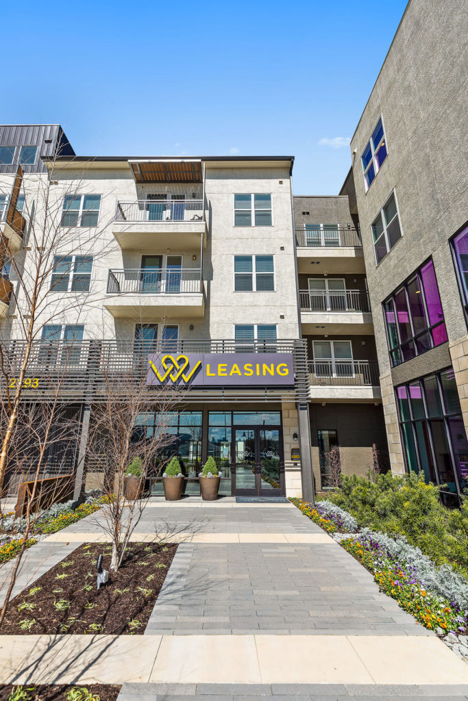 West Love leasing office entrance